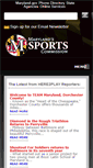 Mobile Screenshot of marylandsports.us
